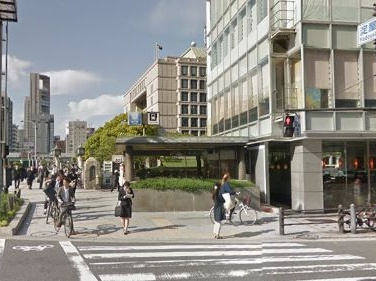 ①大阪市営地下鉄 淀屋橋駅 1番口