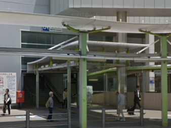 ②JR尼崎駅 南口付近 街頭配布ポイント