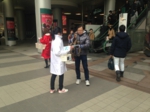 東急田園都市線渋谷駅街頭サンプリング・街頭配布写真2
