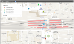 中野エリア街頭サンプリング全体マップ